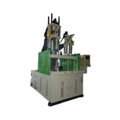 Máquina de moldeo de inyección rotativa de dos colores